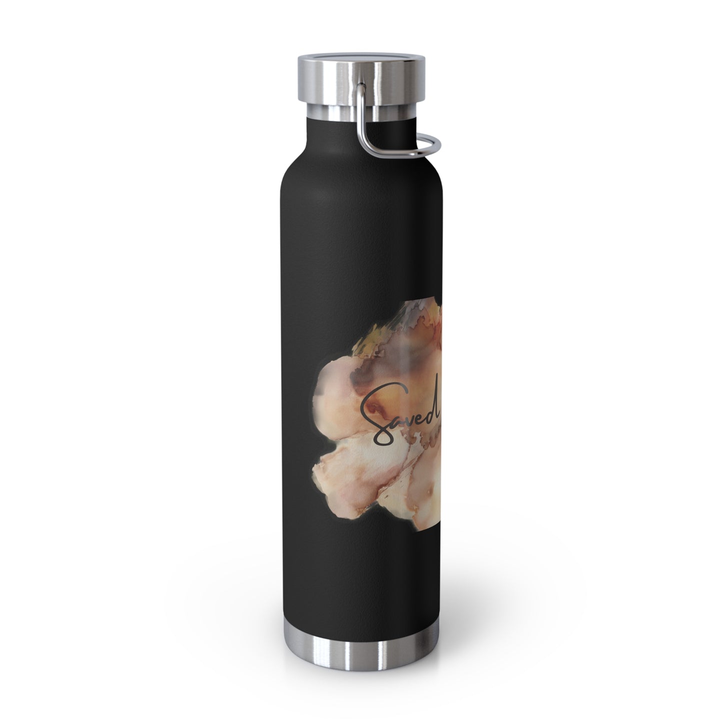 « Saved by grace » Copper Vacuum Insulated Bottle, 22oz