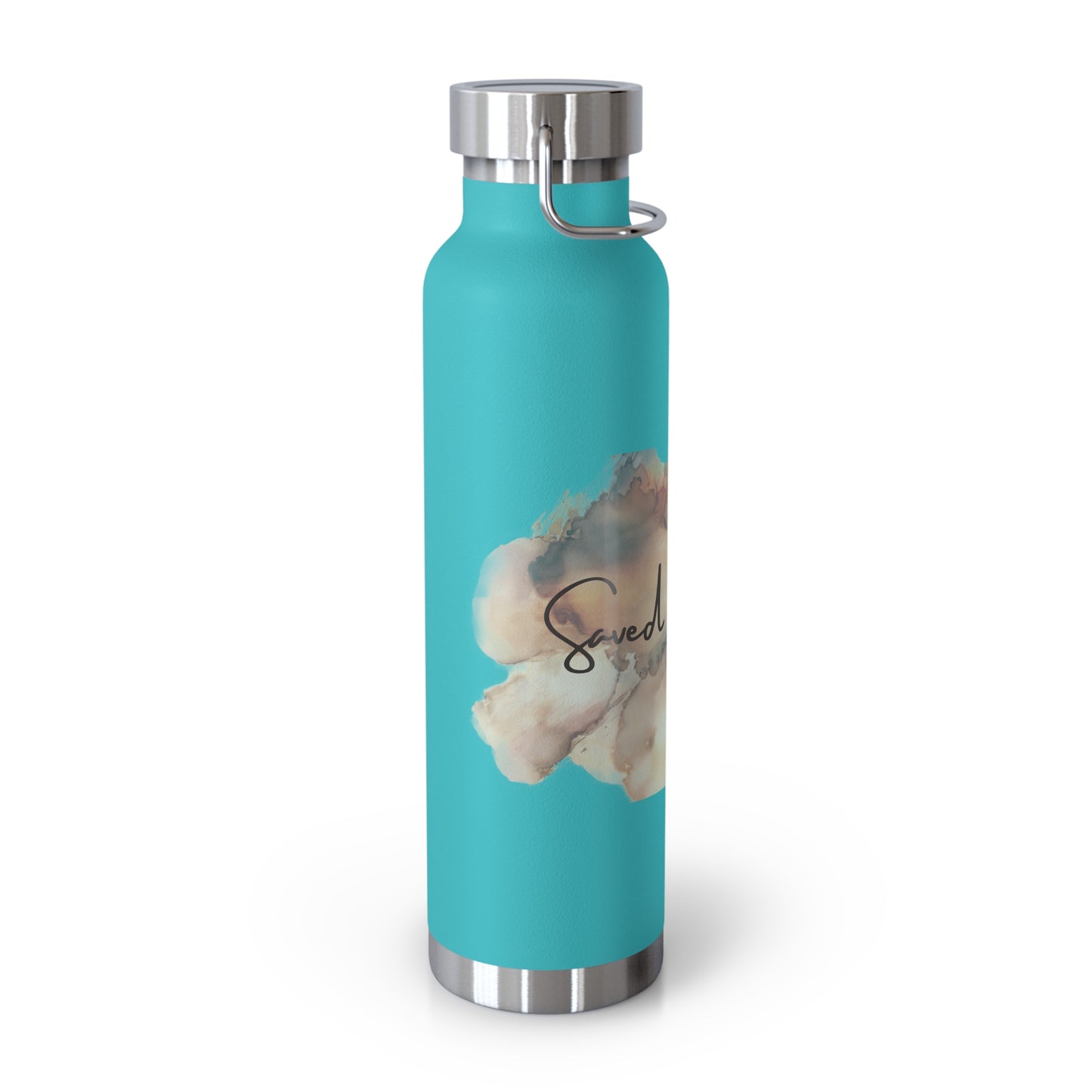 « Saved by grace » Copper Vacuum Insulated Bottle, 22oz