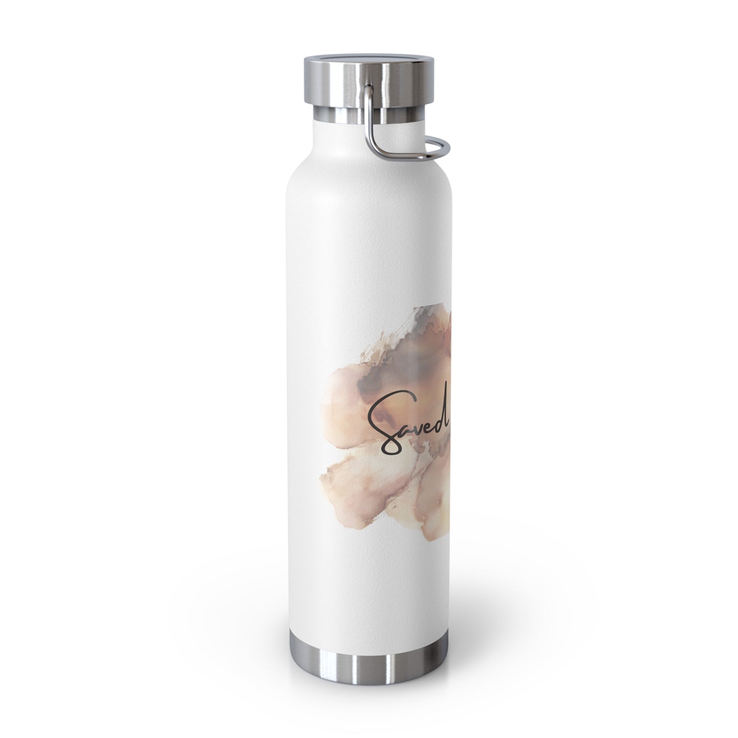 « Saved by grace » Copper Vacuum Insulated Bottle, 22oz