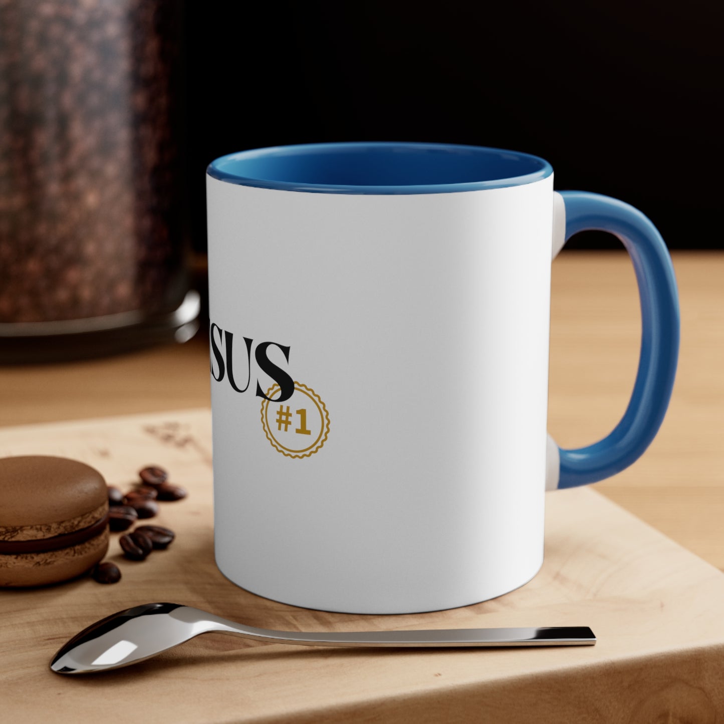 « Jesus #1 » Accent Coffee Mug, 11oz