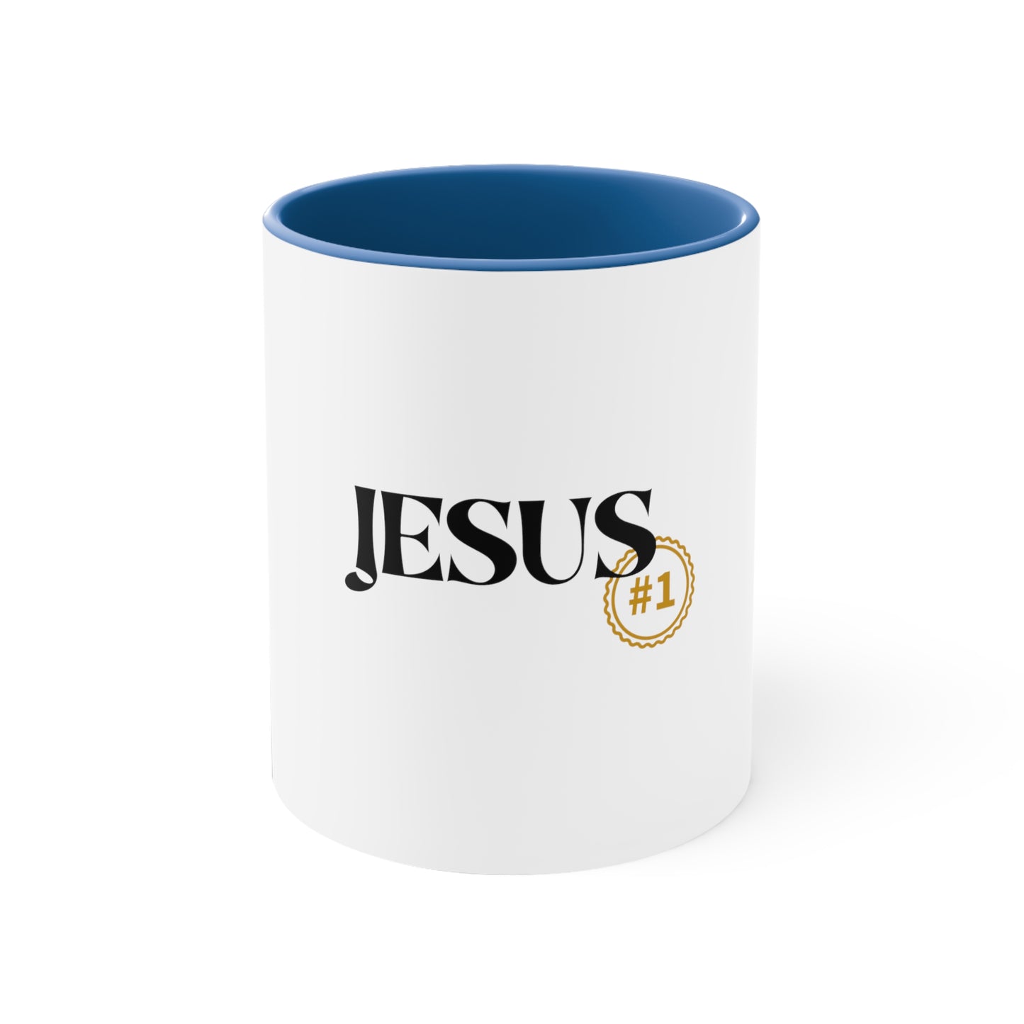 « Jesus #1 » Accent Coffee Mug, 11oz