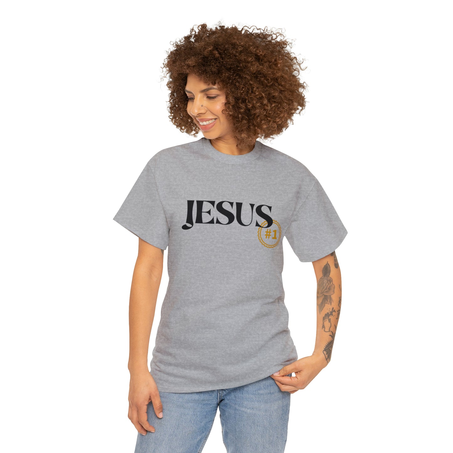 « Jesus » Unisex Heavy Cotton Tee