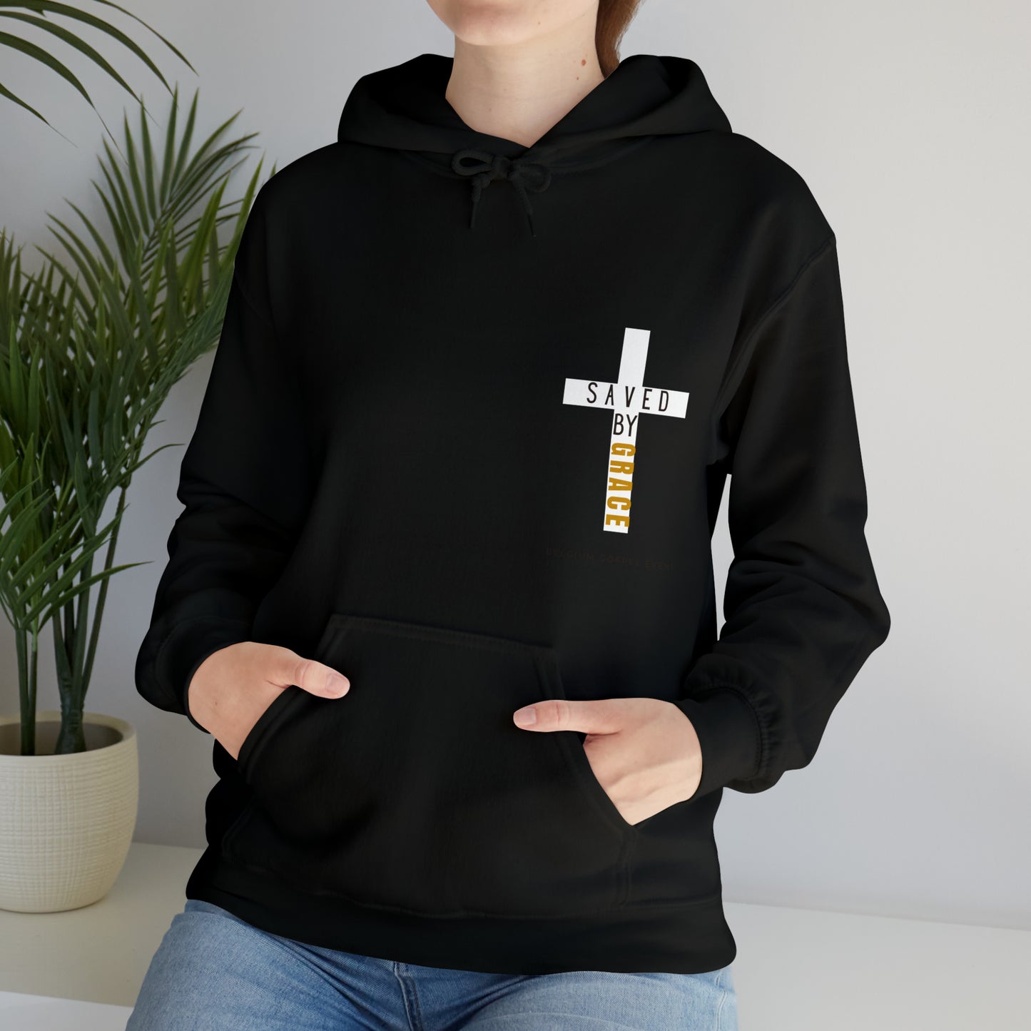 « Saved by grace » Unisex Heavy Blend™ Hooded Sweatshirt