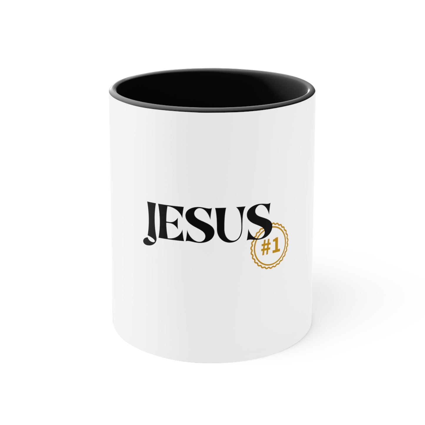 « Jesus #1 » Accent Coffee Mug, 11oz