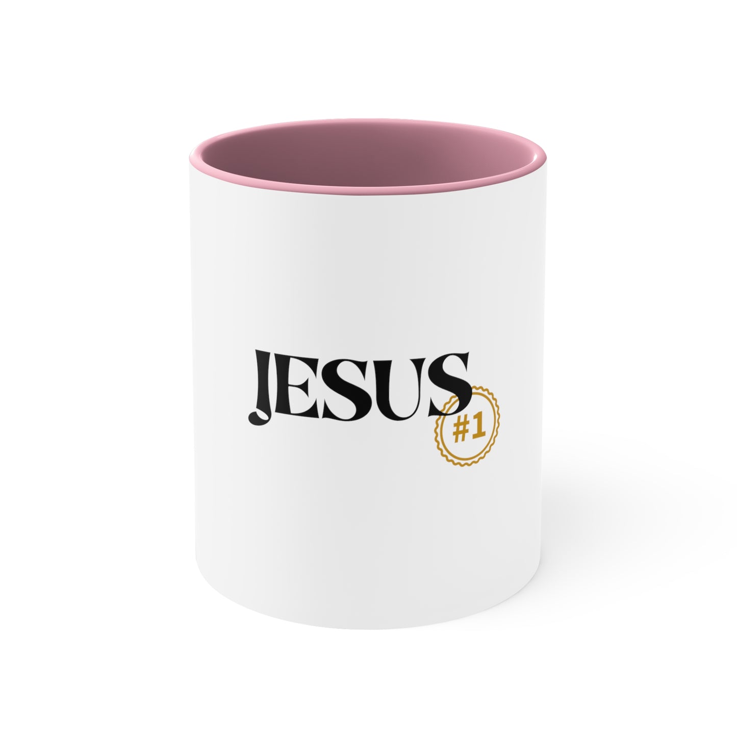 « Jesus #1 » Accent Coffee Mug, 11oz