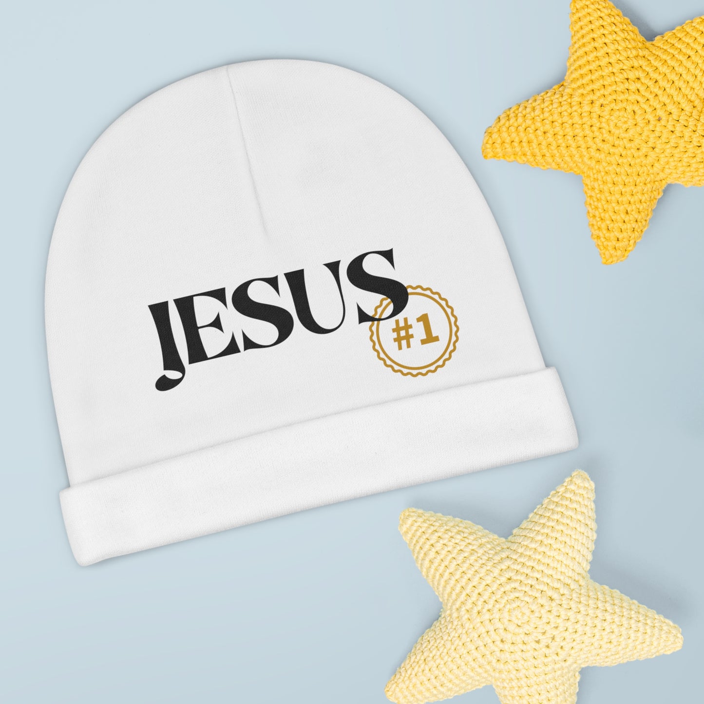 « Jesus » Baby Beanie (AOP)