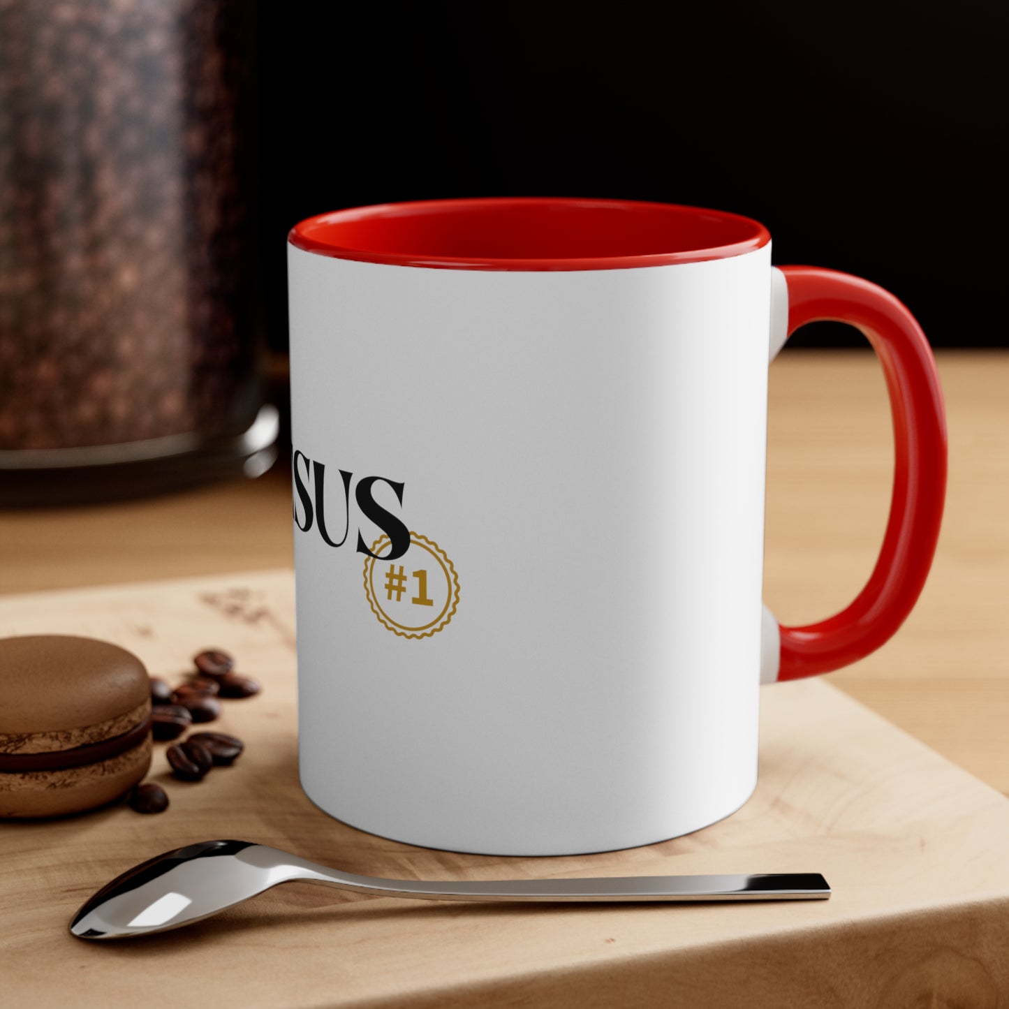 « Jesus #1 » Accent Coffee Mug, 11oz