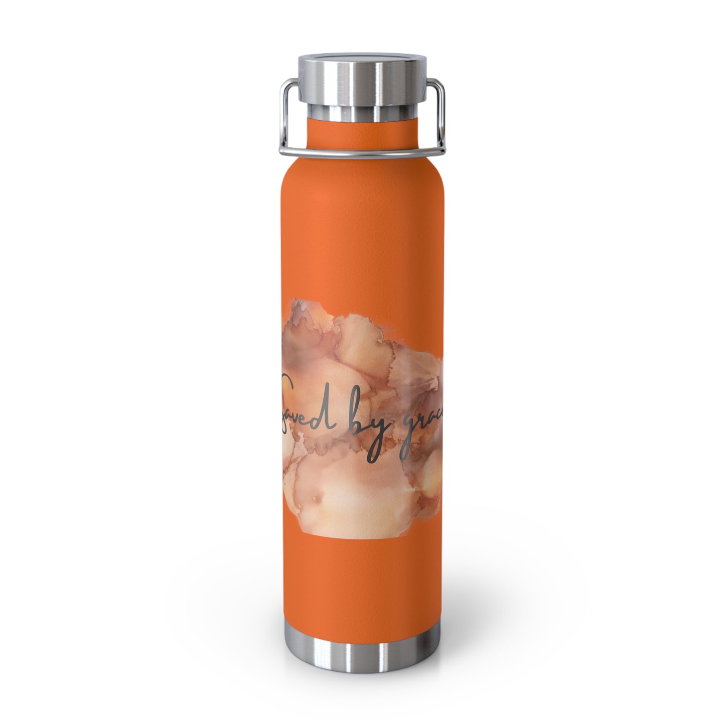 « Saved by grace » Copper Vacuum Insulated Bottle, 22oz