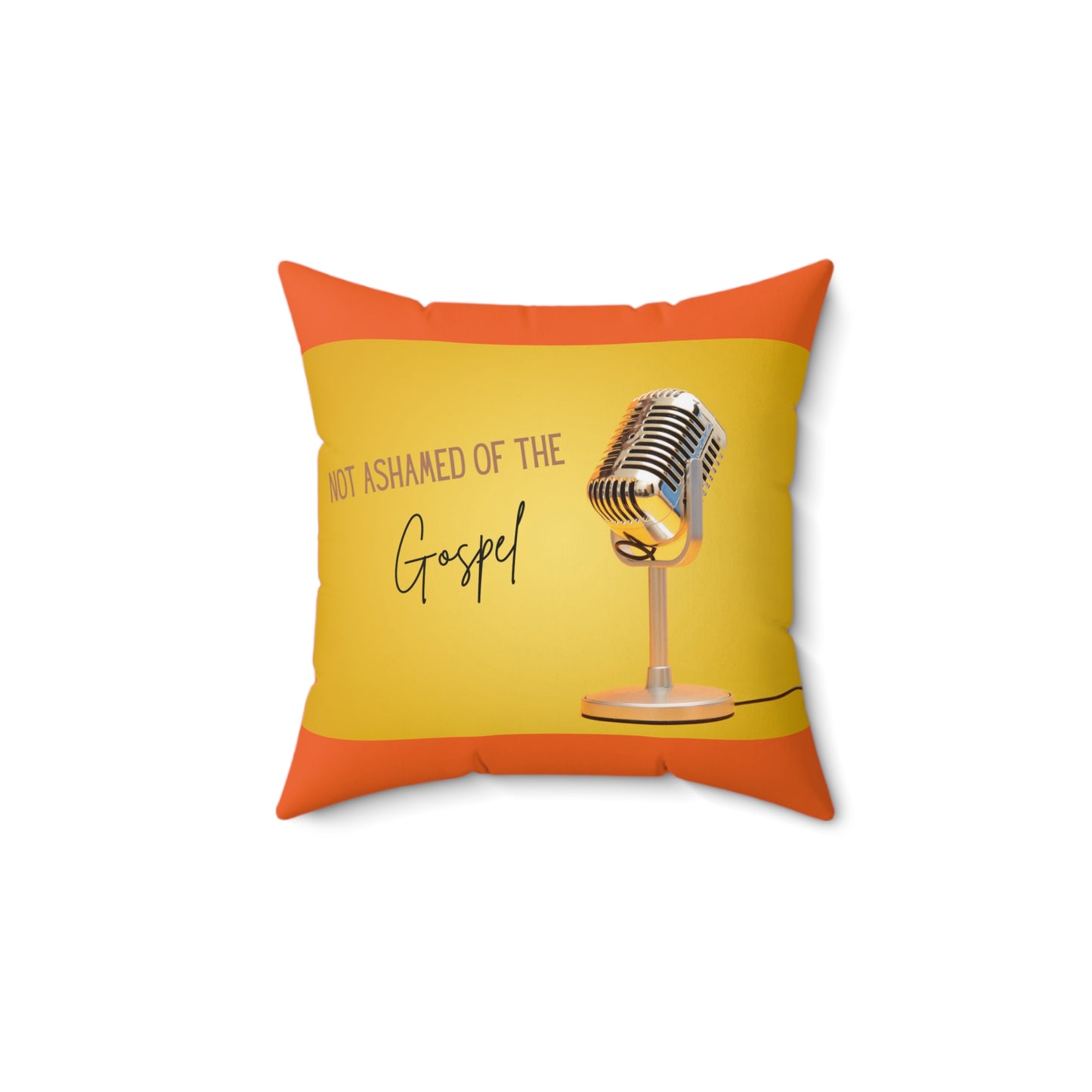 NOT ASHAMED Spun Polyester Square Pillow