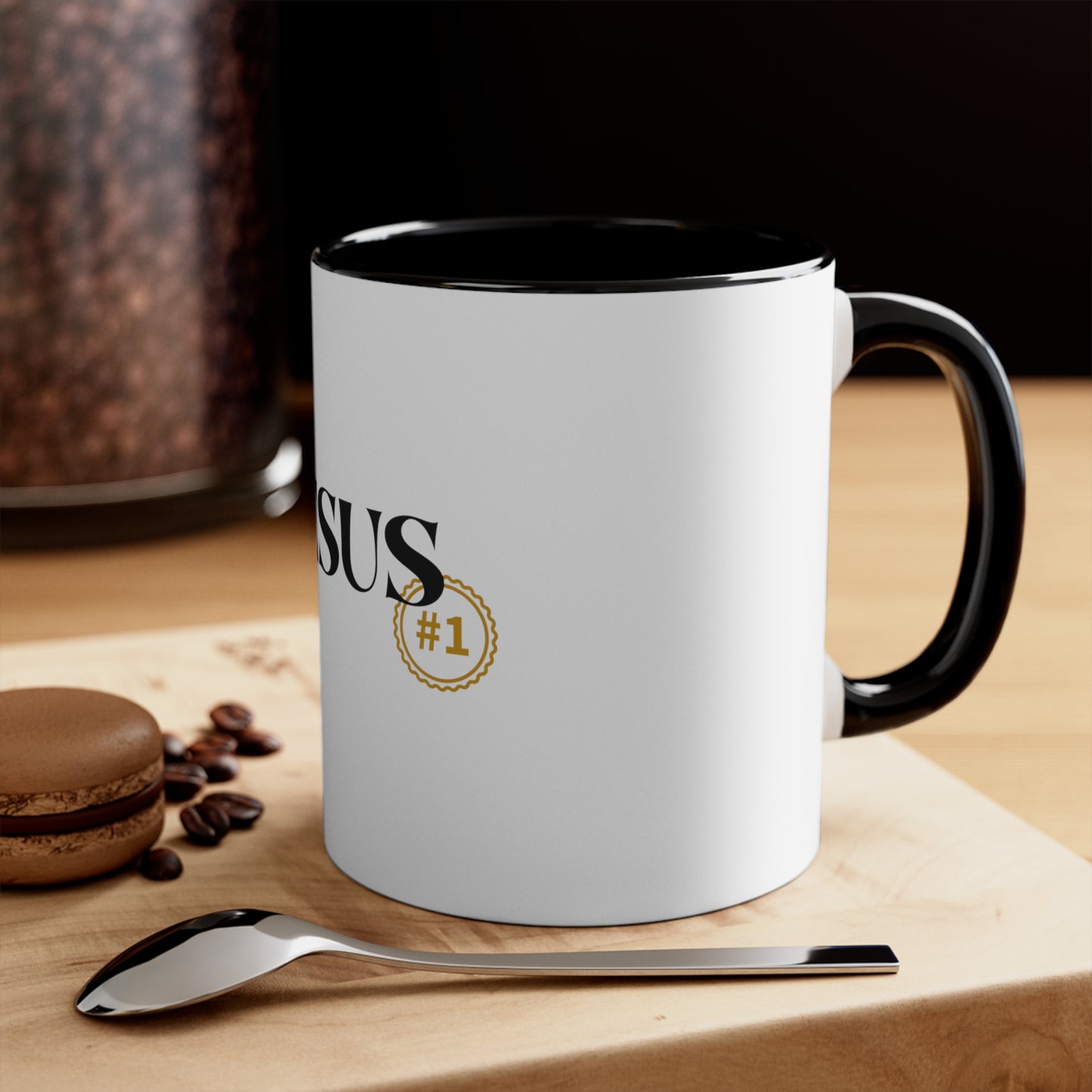 « Jesus #1 » Accent Coffee Mug, 11oz