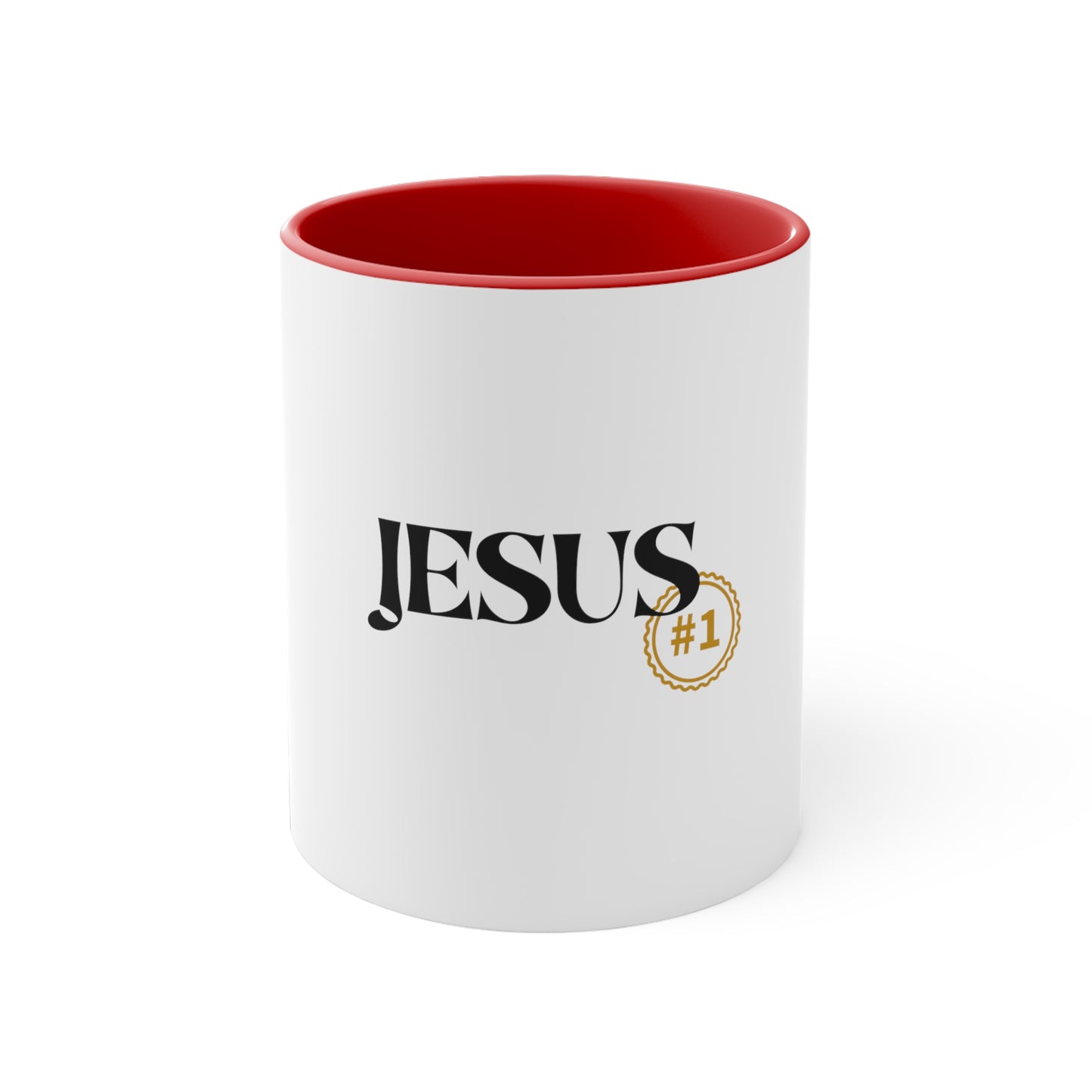 « Jesus #1 » Accent Coffee Mug, 11oz